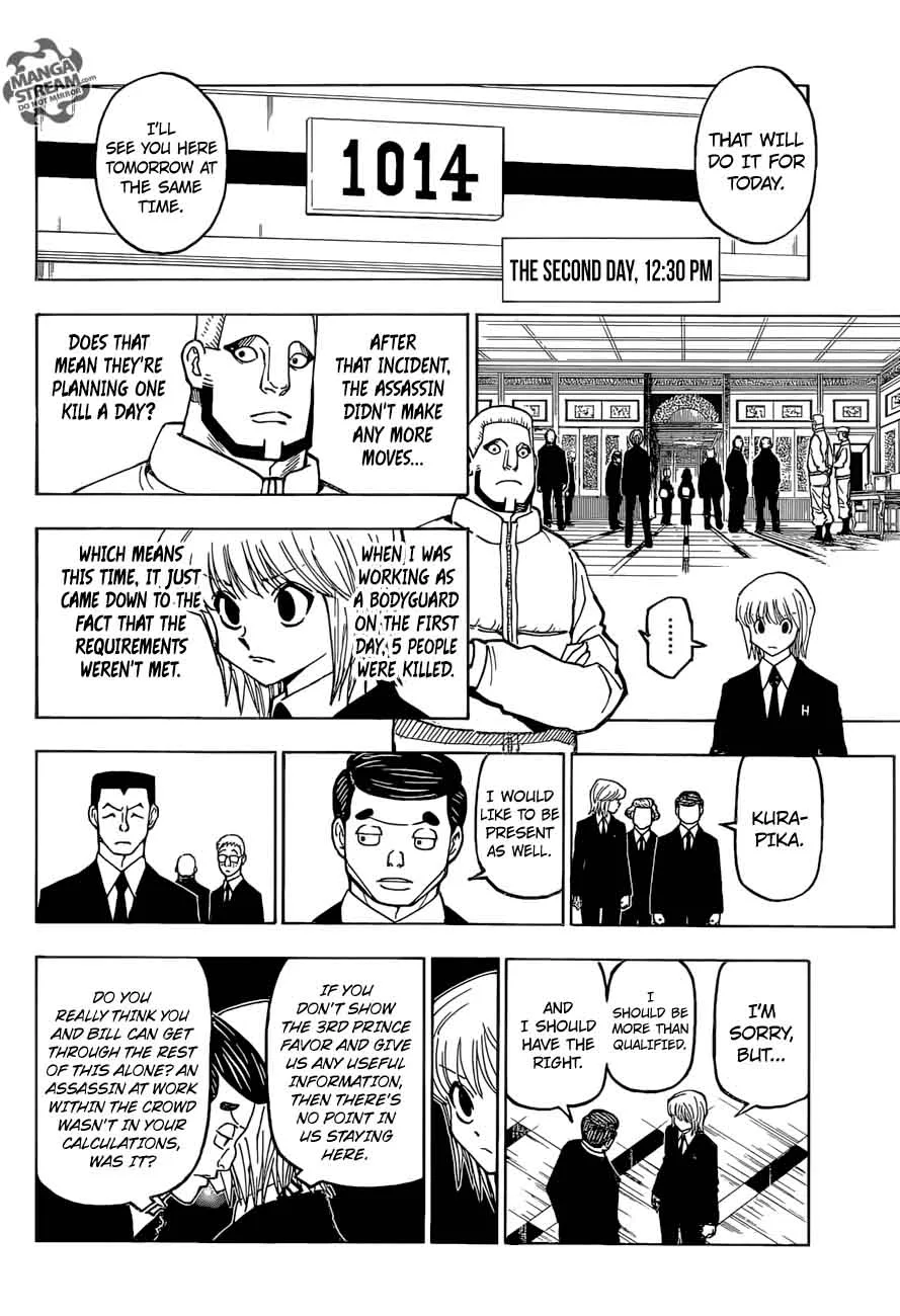 Hunter X Hunter Chapter 372: Elimination – Page 10