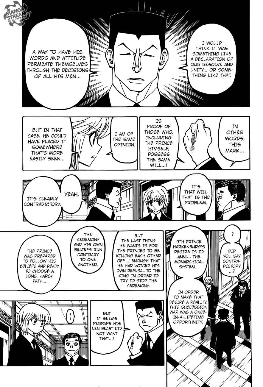 Hunter X Hunter Chapter 372: Elimination – Page 13