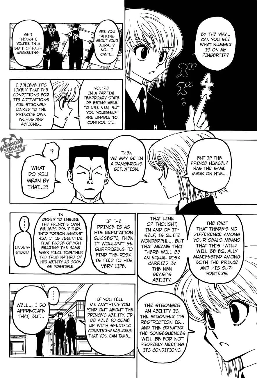 Hunter X Hunter Chapter 372: Elimination – Page 14