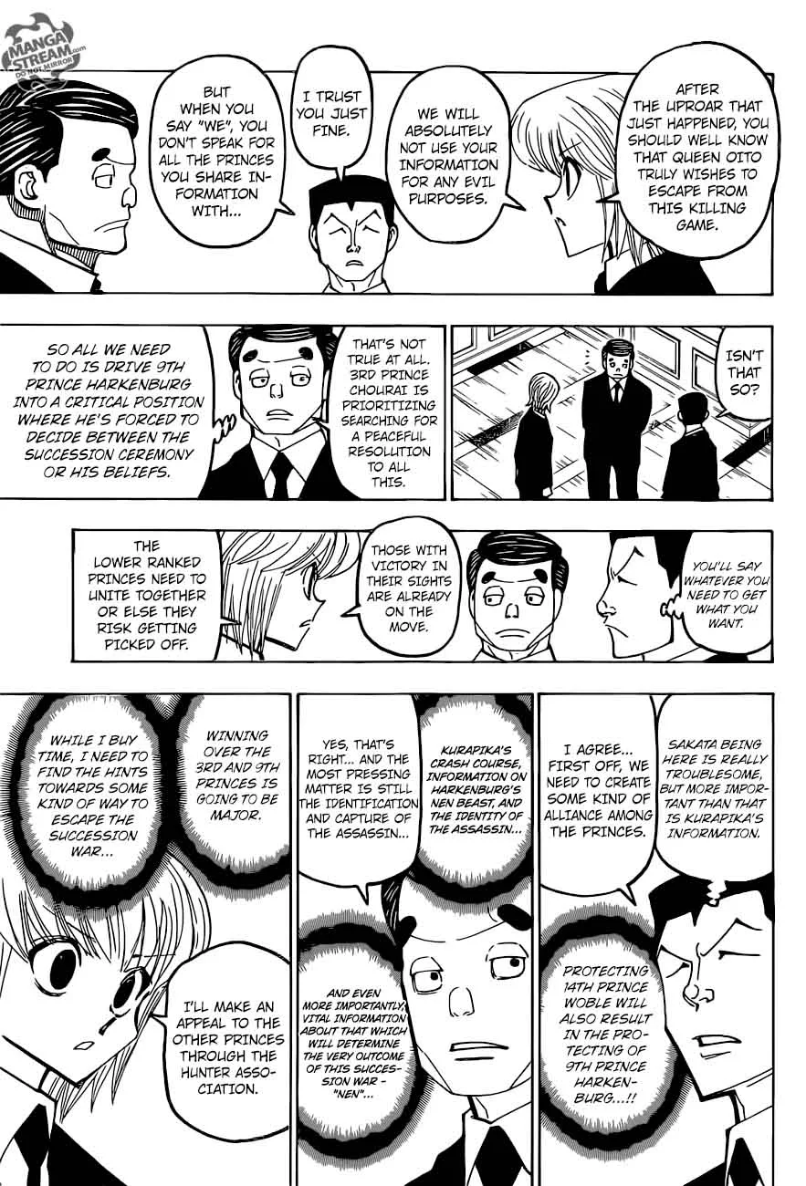 Hunter X Hunter Chapter 372: Elimination – Page 15