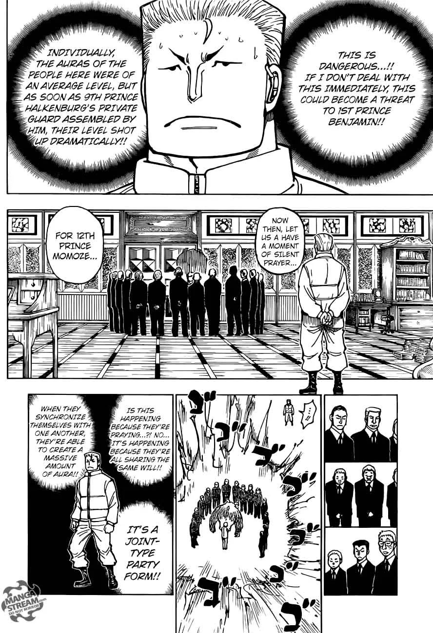 Hunter X Hunter Chapter 375: Persuasion – Page 4