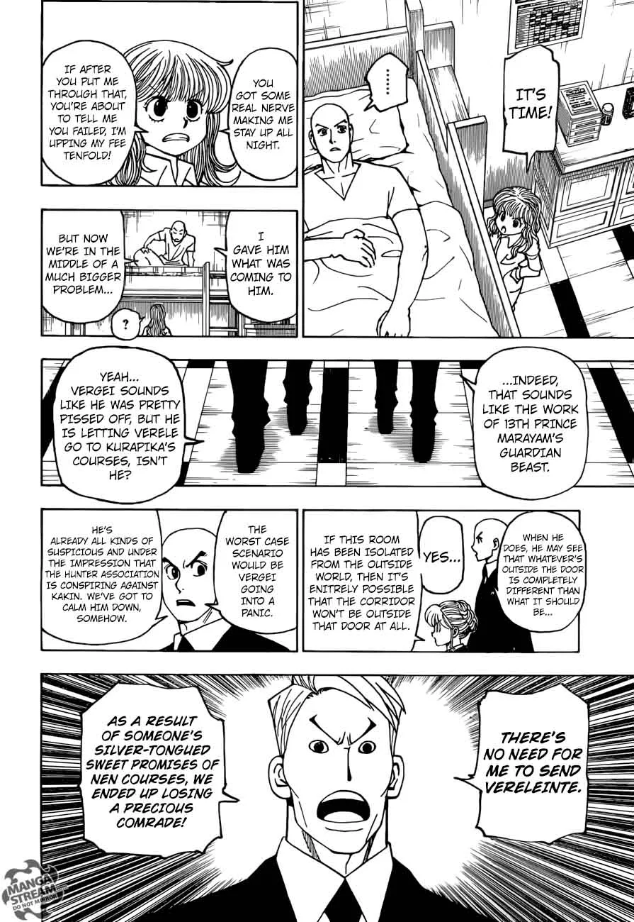 Hunter X Hunter Chapter 375: Persuasion – Page 10