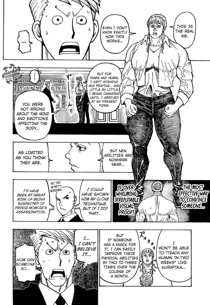 Hunter X Hunter Chapter 375: Persuasion – Page 12