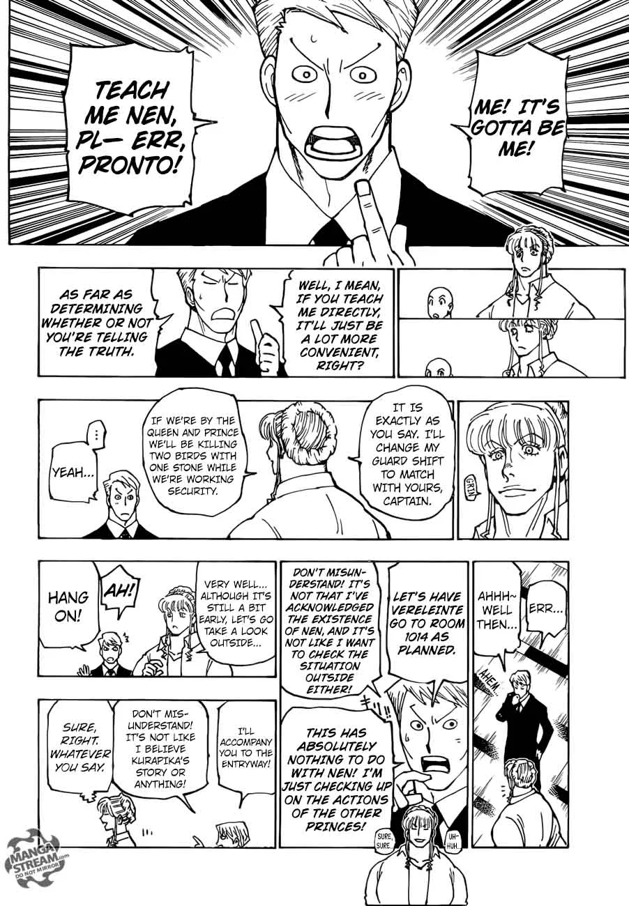 Hunter X Hunter Chapter 375: Persuasion – Page 14