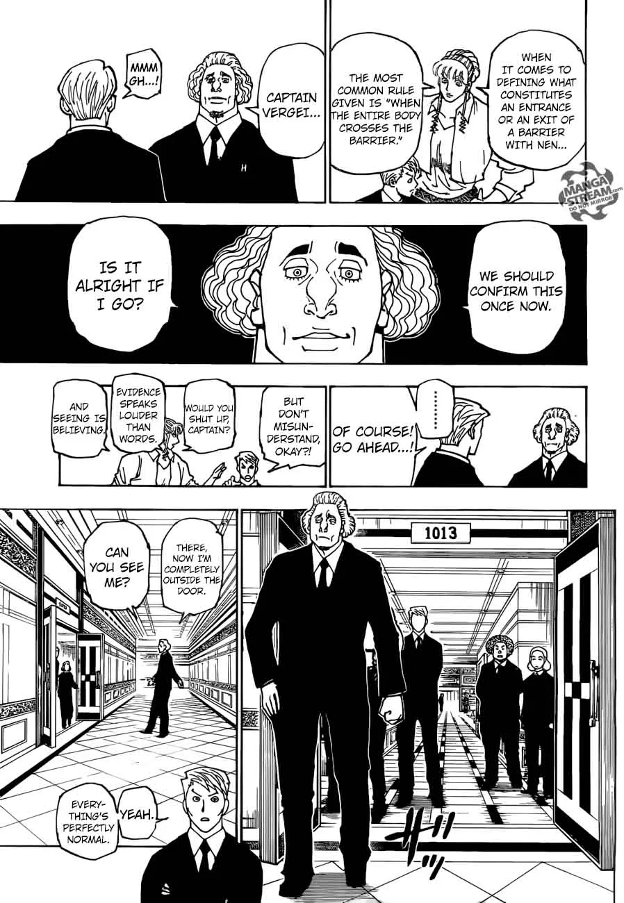Hunter X Hunter Chapter 375: Persuasion – Page 17