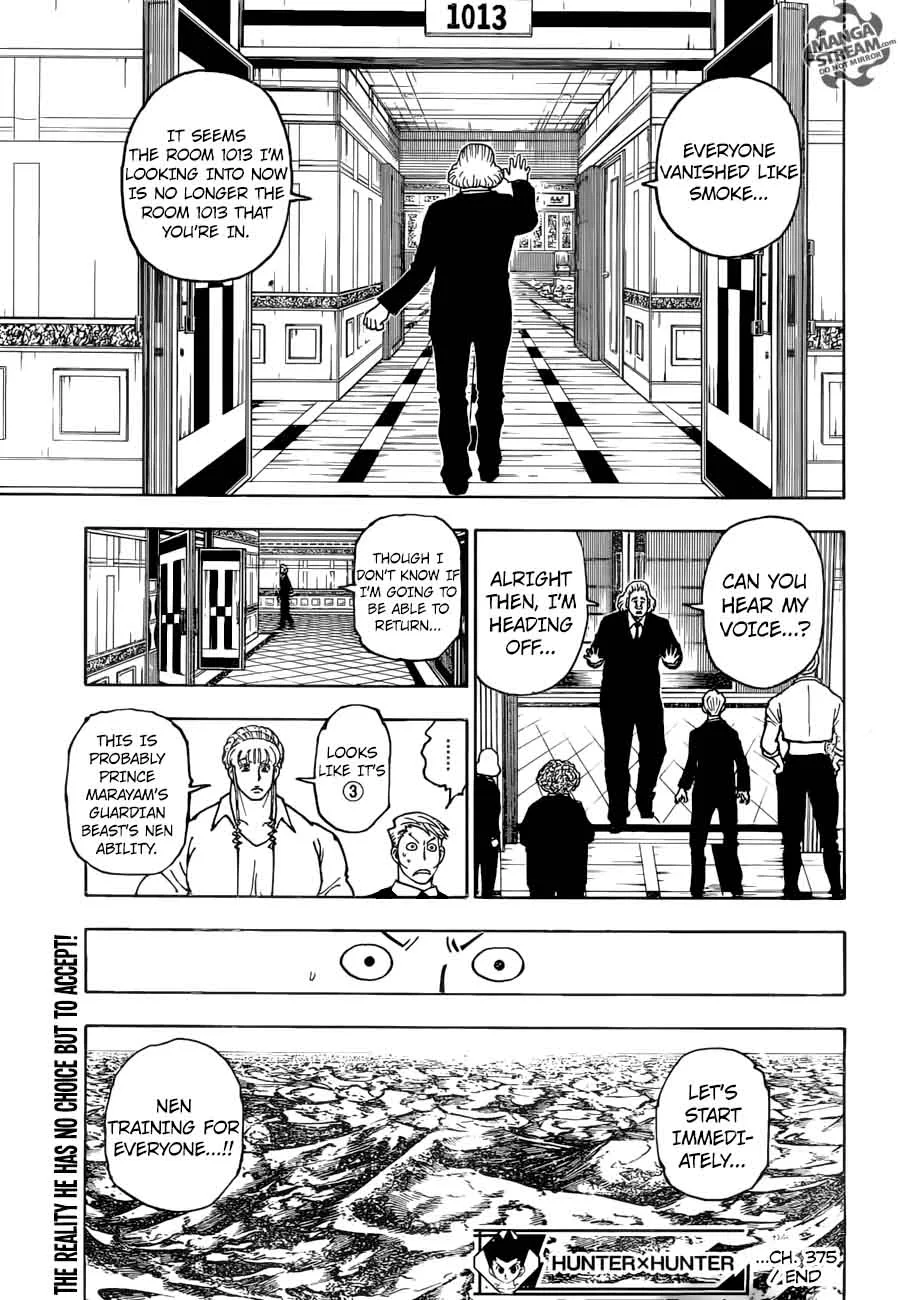 Hunter X Hunter Chapter 375: Persuasion – Page 19