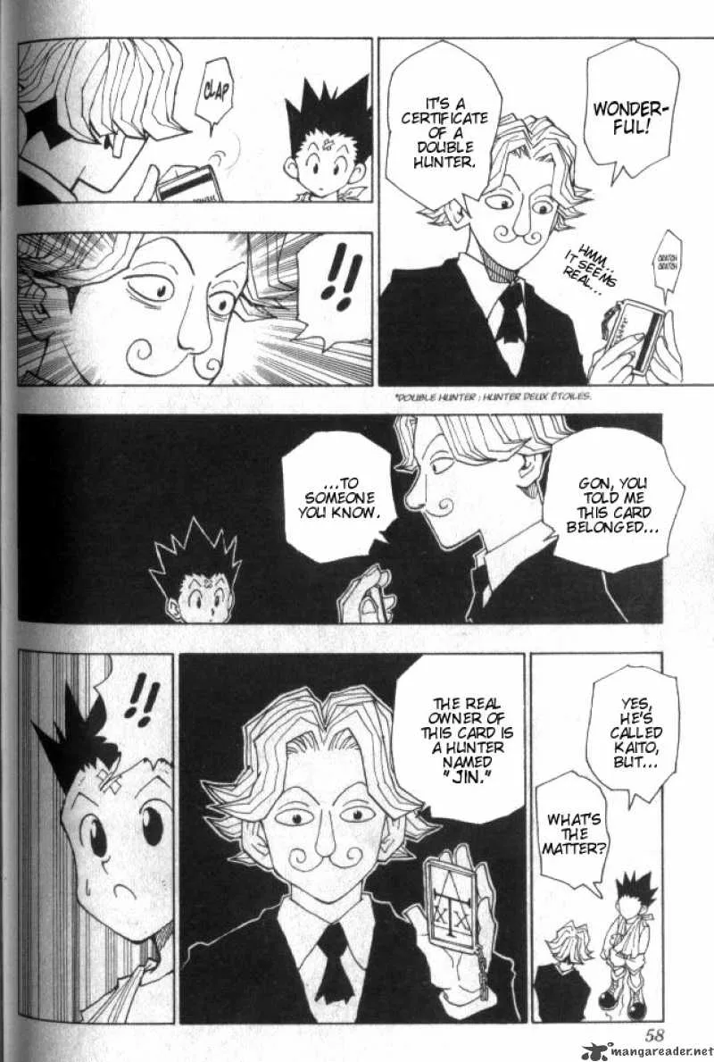 Hunter X Hunter Chapter 38: Jin Freaks – Page 13