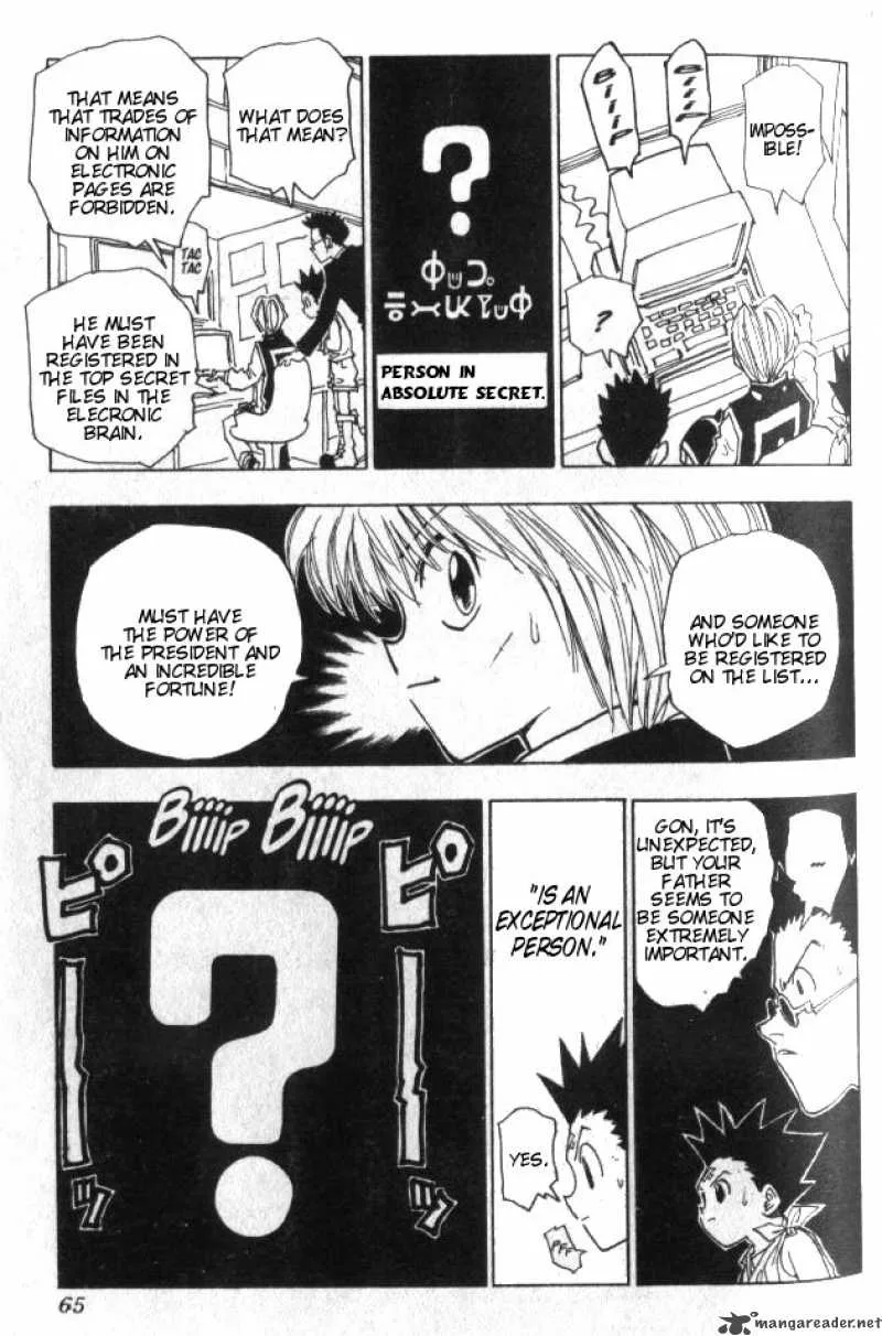 Hunter X Hunter Chapter 38: Jin Freaks – Page 20