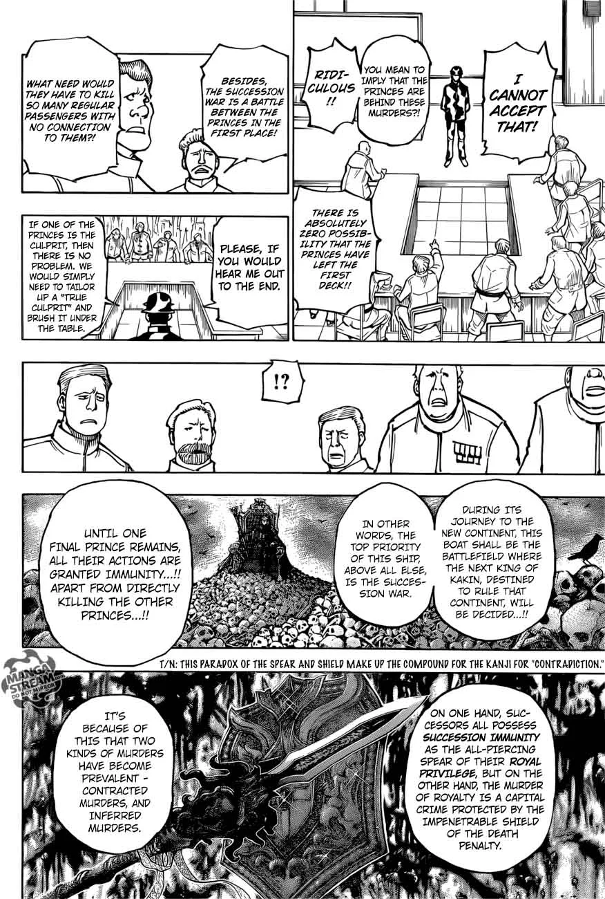 Hunter X Hunter Chapter 380: Alarm – Page 2