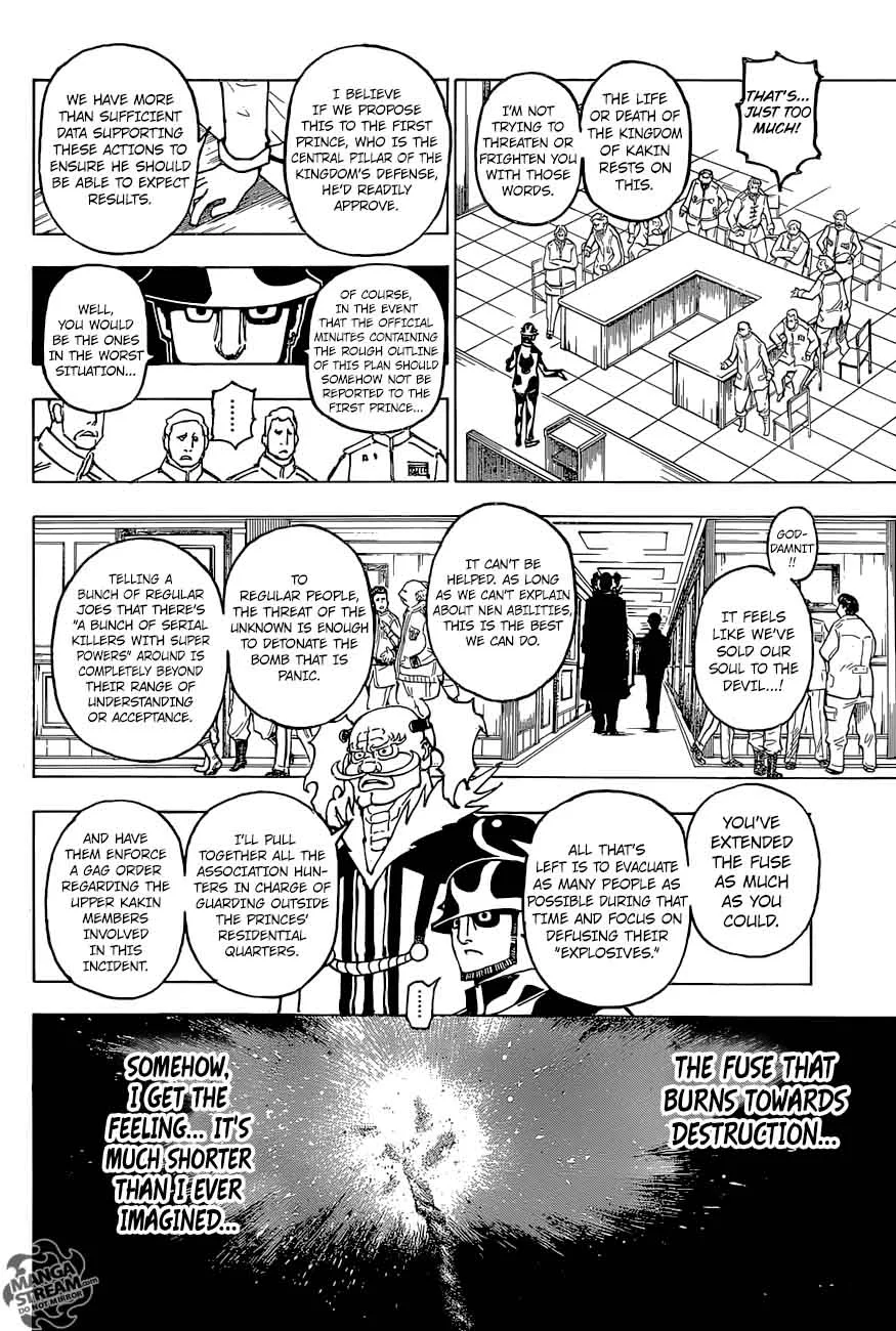 Hunter X Hunter Chapter 380: Alarm – Page 6