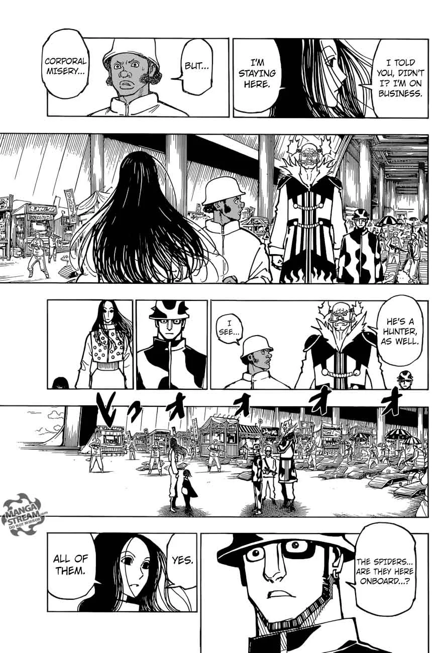 Hunter X Hunter Chapter 380: Alarm – Page 14