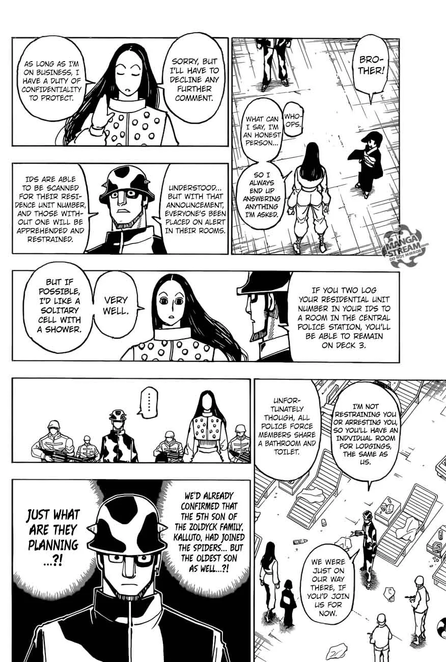 Hunter X Hunter Chapter 380: Alarm – Page 15
