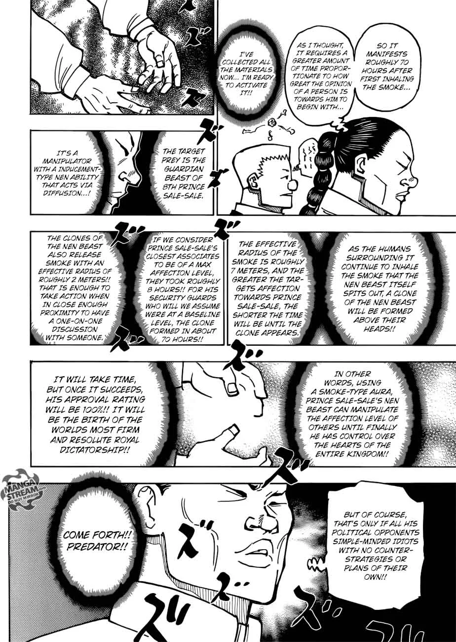 Hunter X Hunter Chapter 381: Predation – Page 12