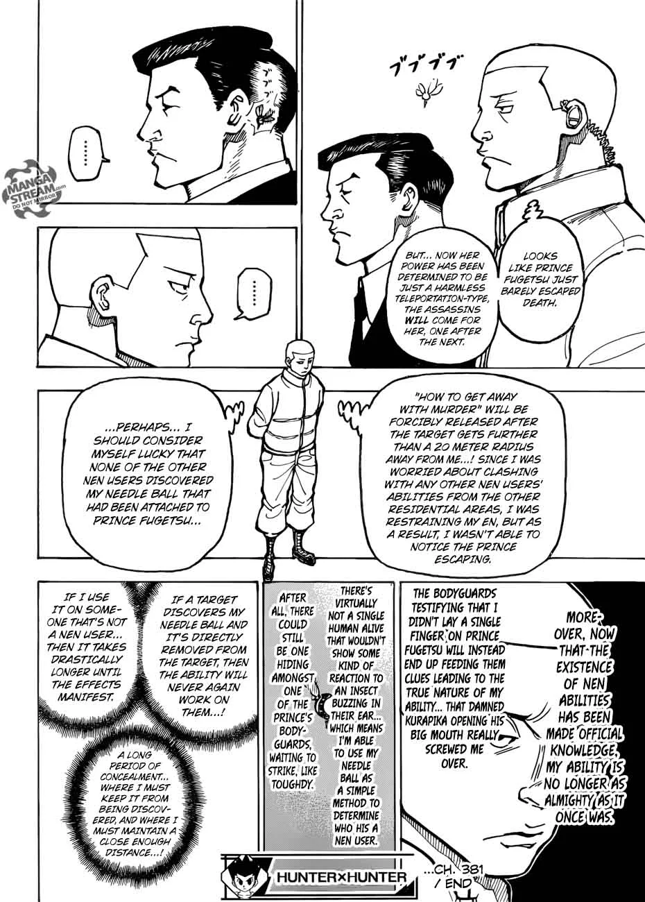 Hunter X Hunter Chapter 381: Predation – Page 18