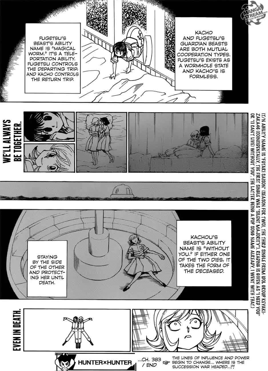 Hunter X Hunter Chapter 383: Escape – Page 18