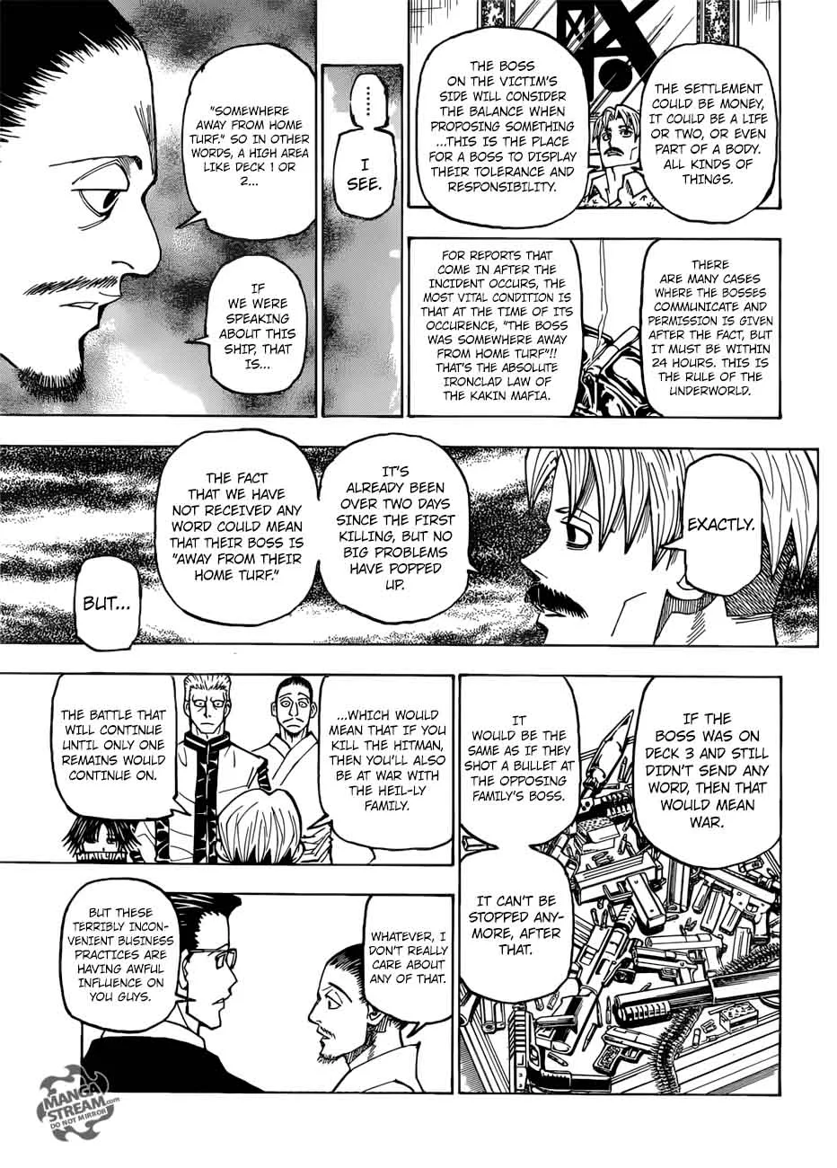 Hunter X Hunter Chapter 384: Conflict – Page 5