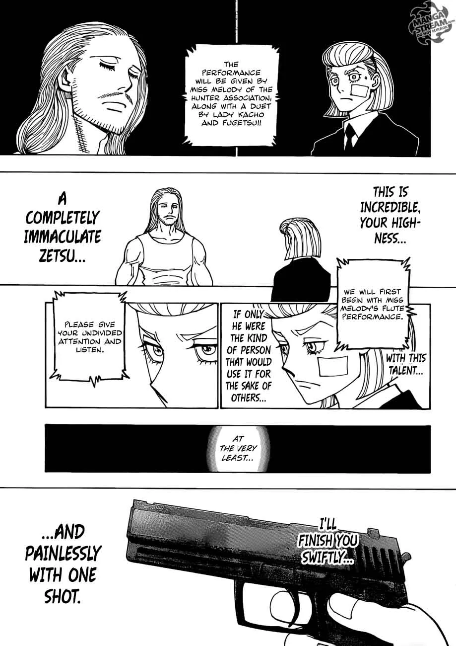 Hunter X Hunter Chapter 385: Warning – Page 9