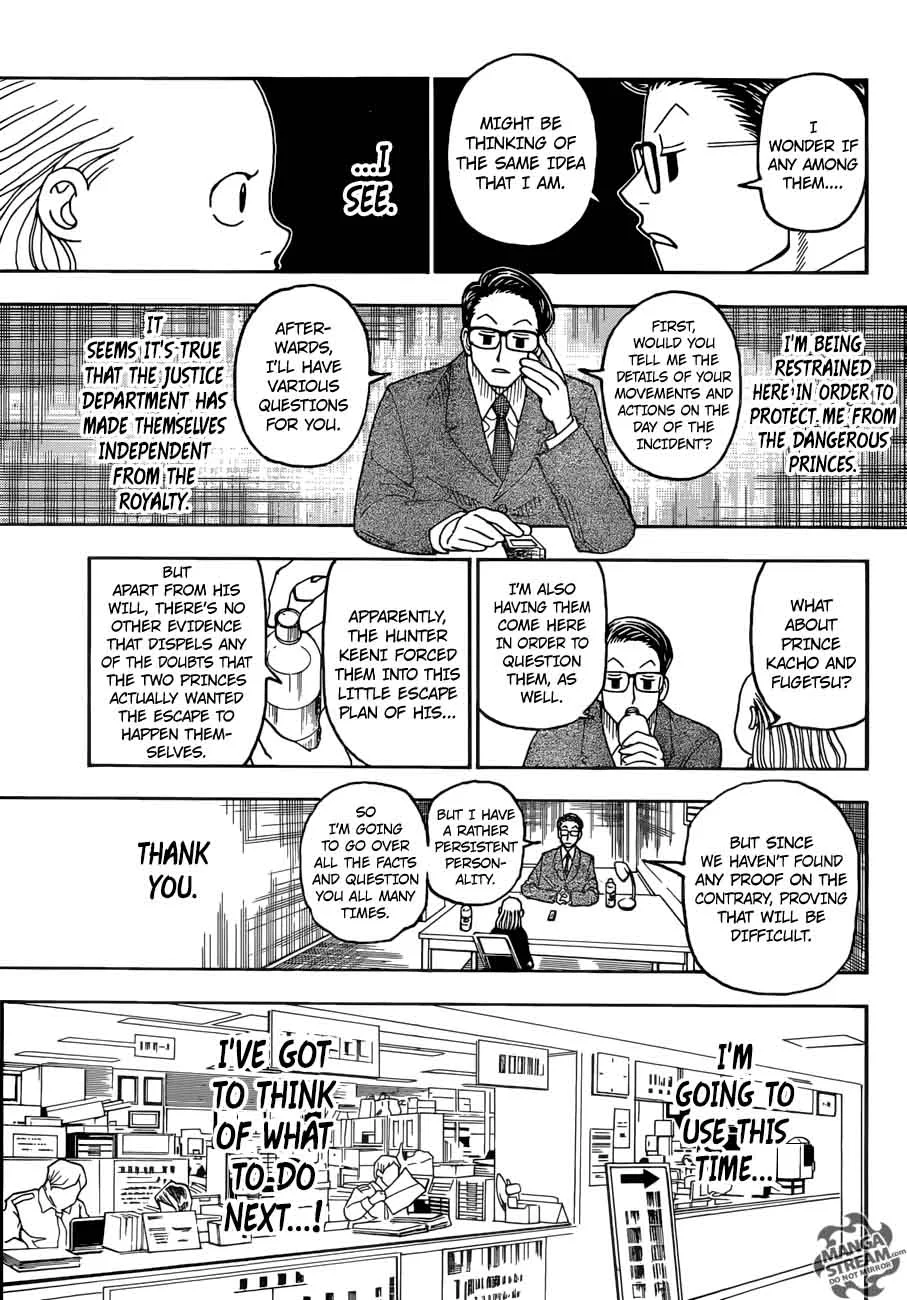 Hunter X Hunter Chapter 386: Hypothesis – Page 3