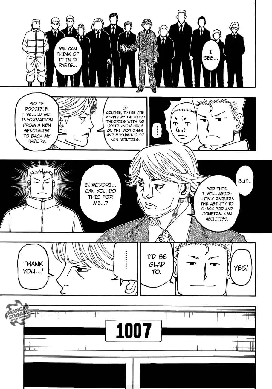 Hunter X Hunter Chapter 386: Hypothesis – Page 7
