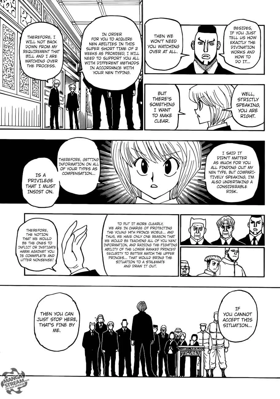 Hunter X Hunter Chapter 386: Hypothesis – Page 17