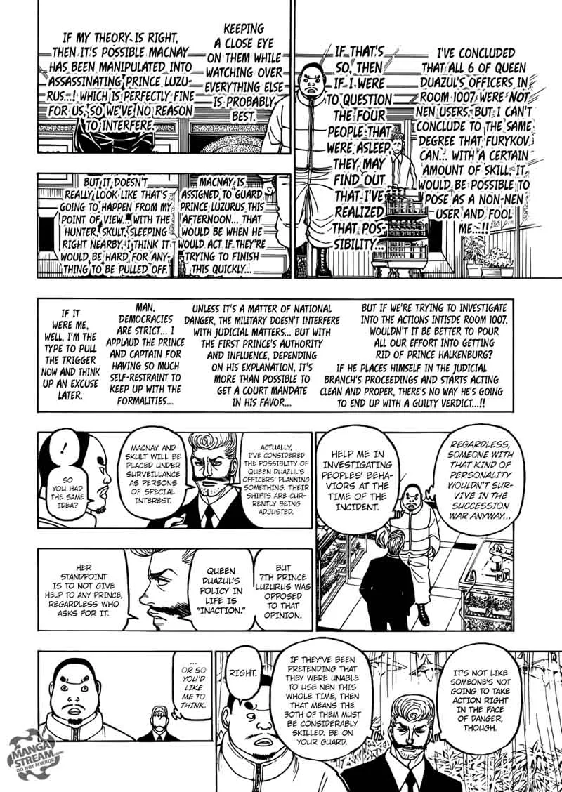 Hunter X Hunter Chapter 389: Curse – Page 12