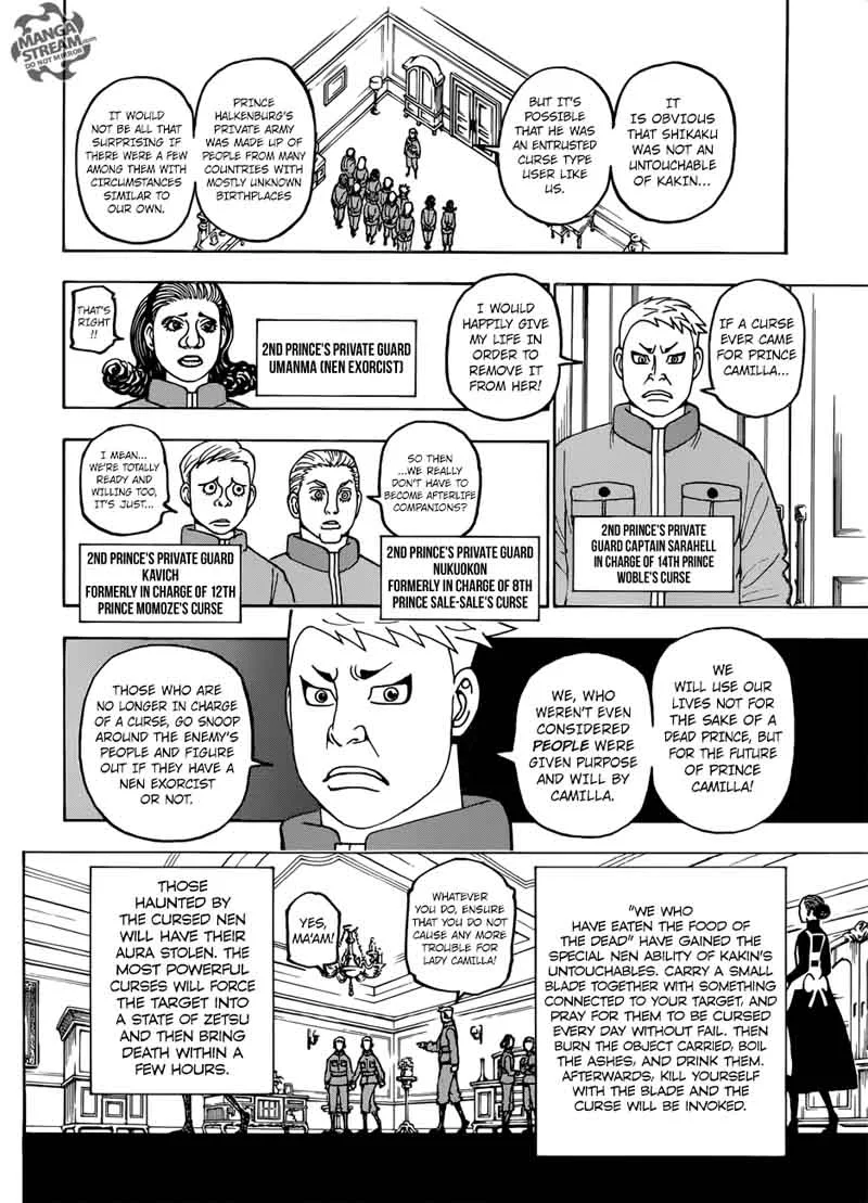 Hunter X Hunter Chapter 389: Curse – Page 16