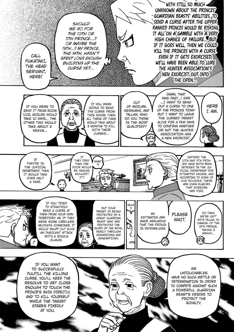 Hunter X Hunter Chapter 389: Curse – Page 17