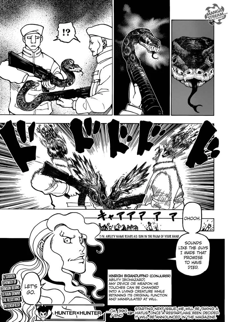 Hunter X Hunter Chapter 390: Clash – Page 19