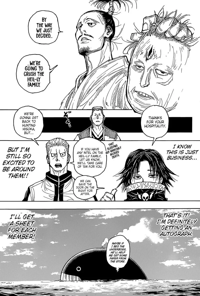 Hunter X Hunter Chapter 393: Solicit – Page 5