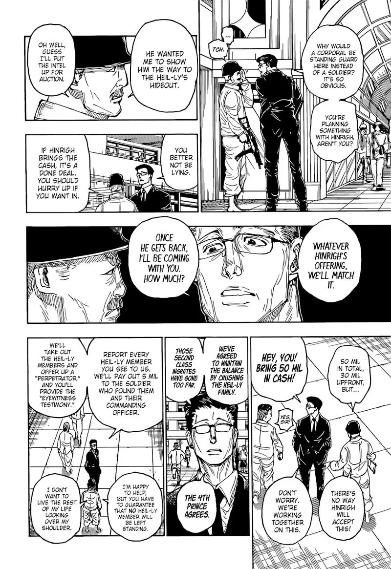 Hunter X Hunter Chapter 393: Solicit – Page 14