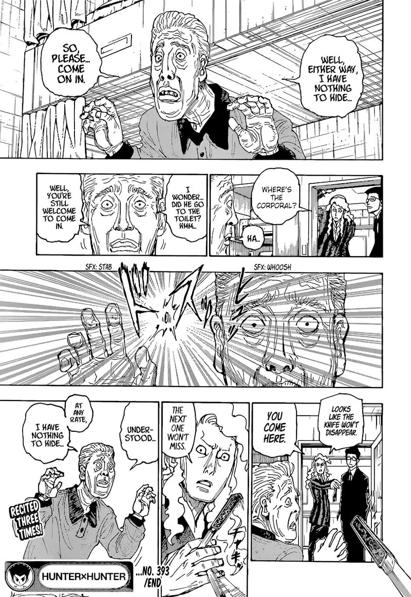 Hunter X Hunter Chapter 393: Solicit – Page 19