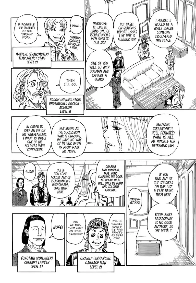 Hunter X Hunter Chapter 394: Plan – Page 6