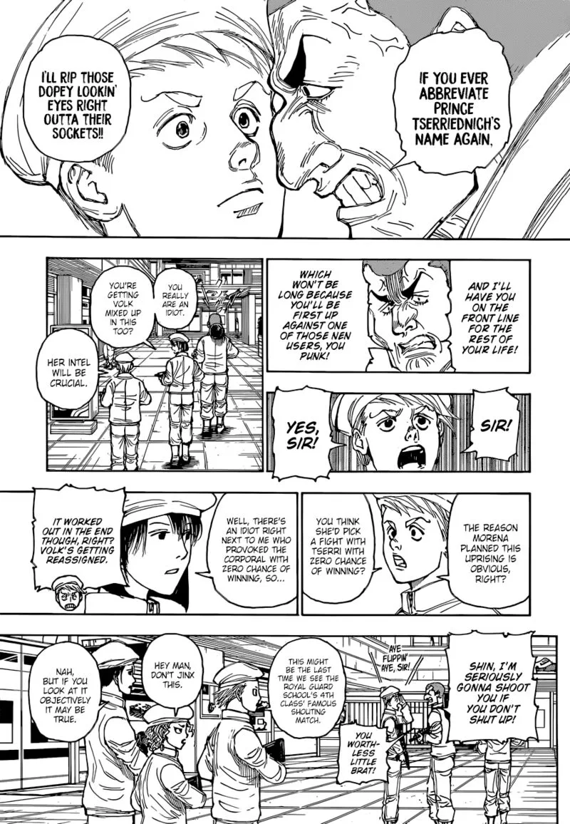 Hunter X Hunter Chapter 394: Plan – Page 11