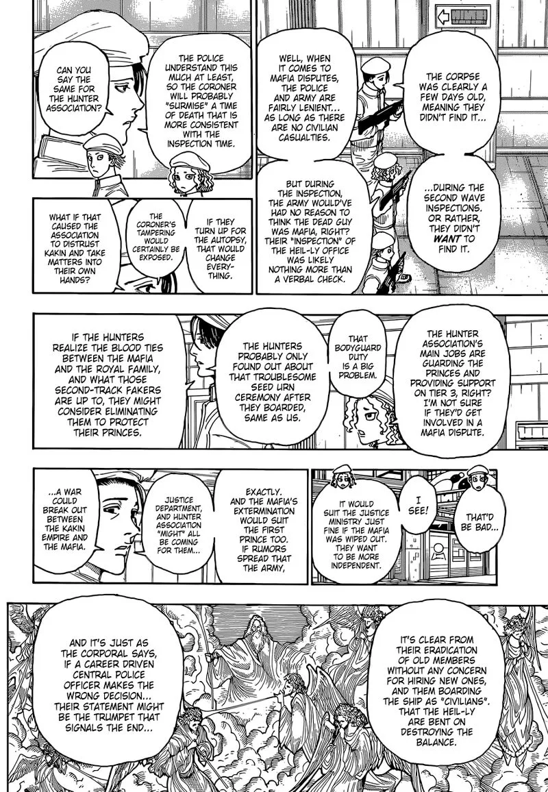 Hunter X Hunter Chapter 394: Plan – Page 12