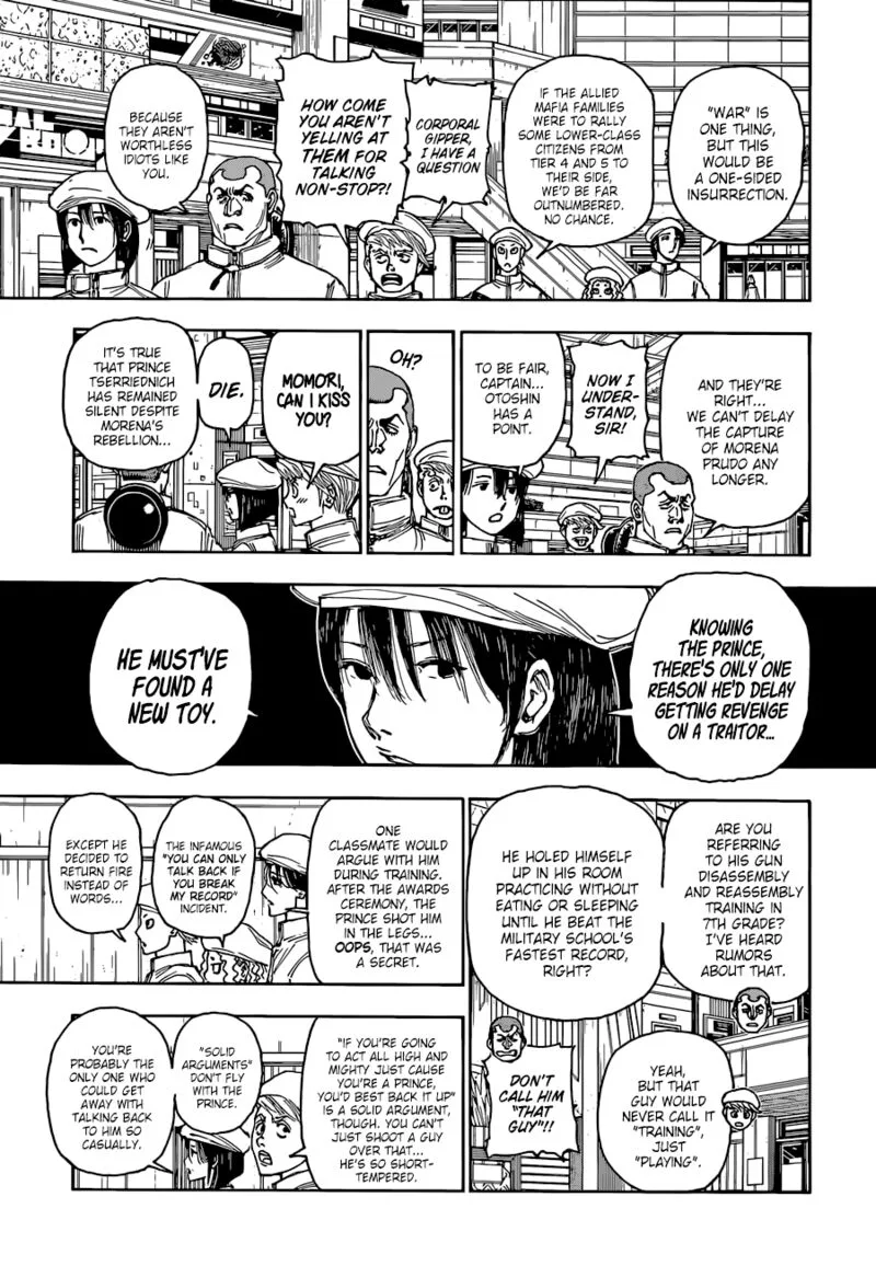 Hunter X Hunter Chapter 394: Plan – Page 13