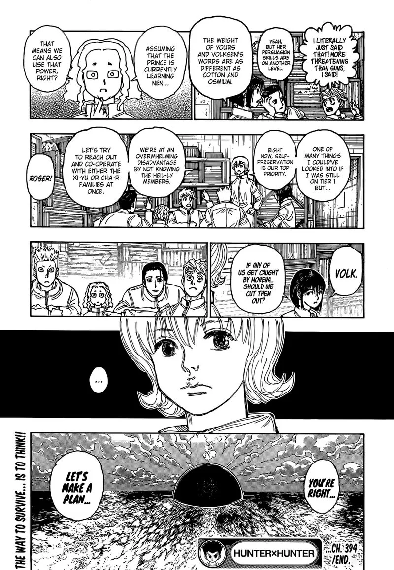 Hunter X Hunter Chapter 394: Plan – Page 19