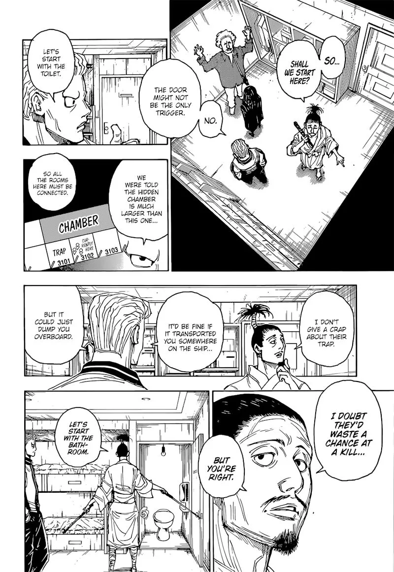 Hunter X Hunter Chapter 395: Formation ① – Page 4