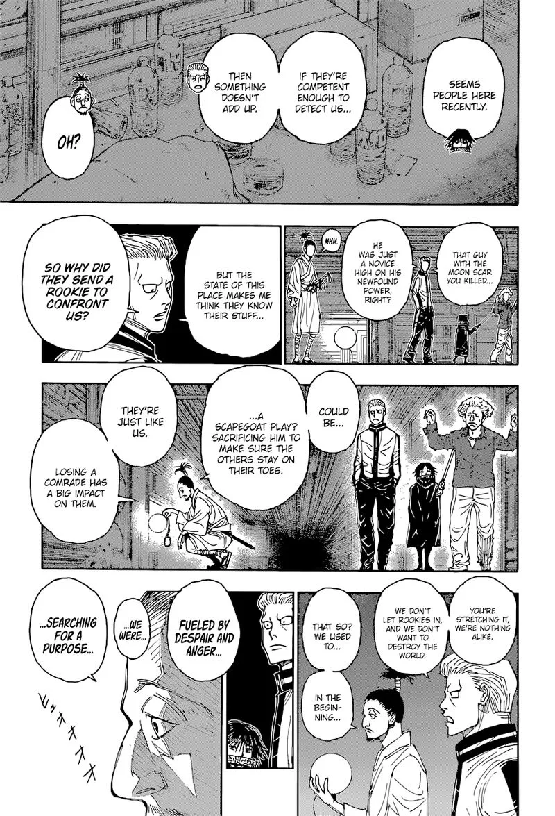 Hunter X Hunter Chapter 395: Formation ① – Page 7