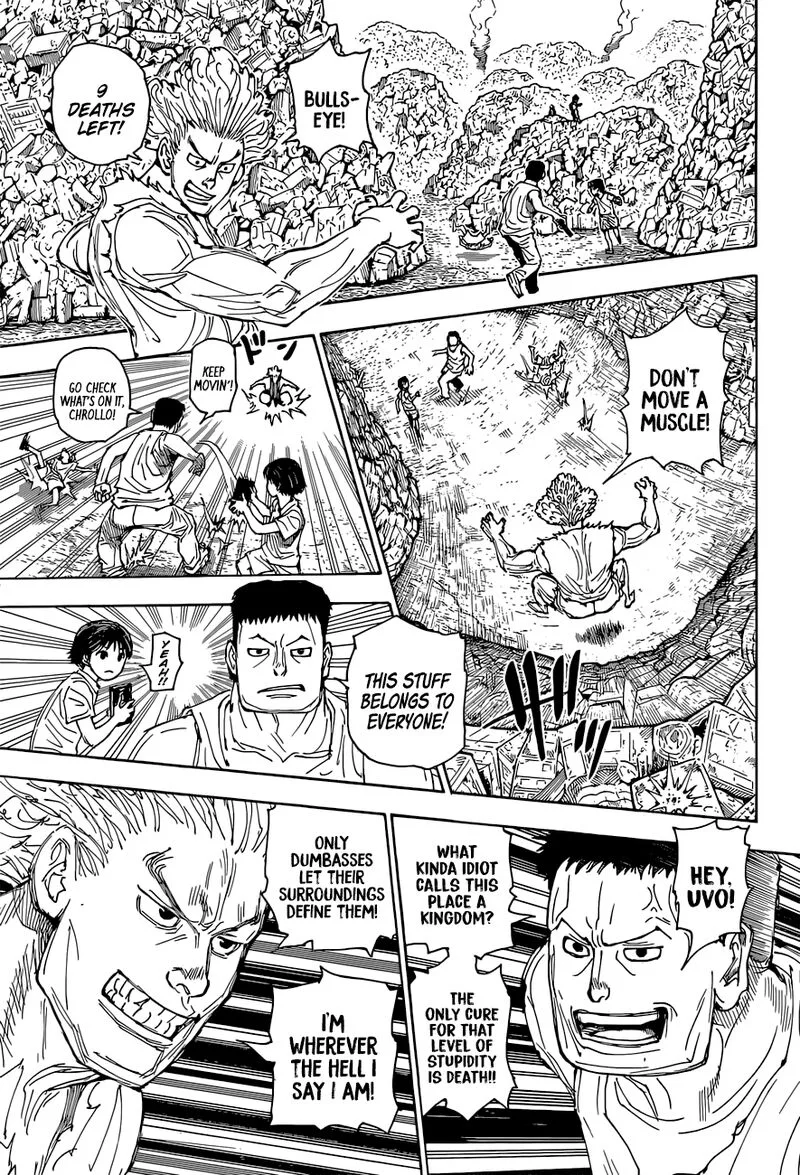 Hunter X Hunter Chapter 395: Formation ① – Page 10