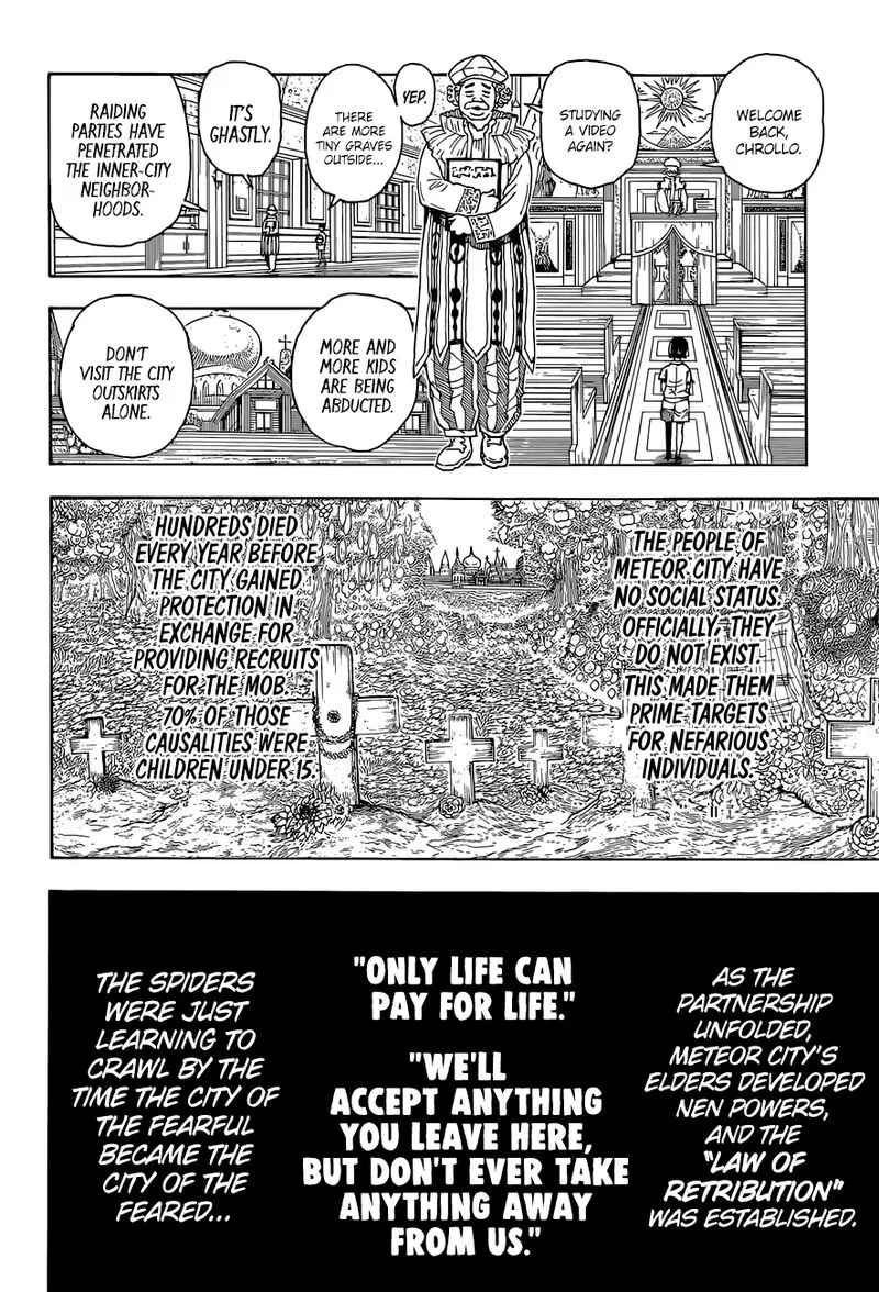 Hunter X Hunter Chapter 395: Formation ① – Page 13