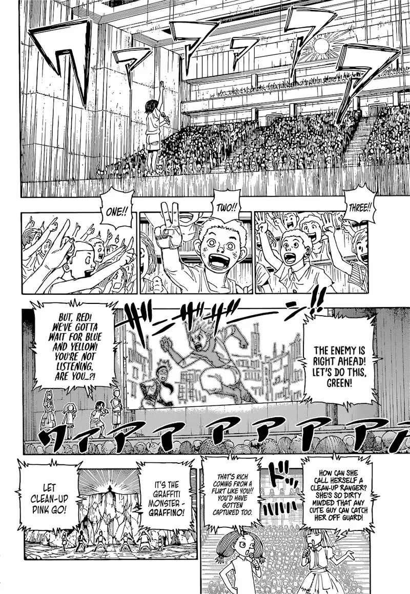 Hunter X Hunter Chapter 396: Formation ② – Page 8