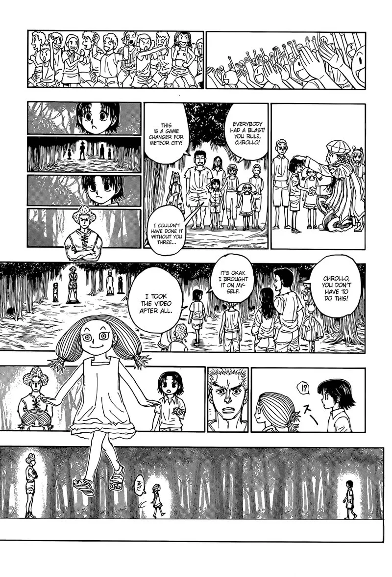 Hunter X Hunter Chapter 396: Formation ② – Page 13