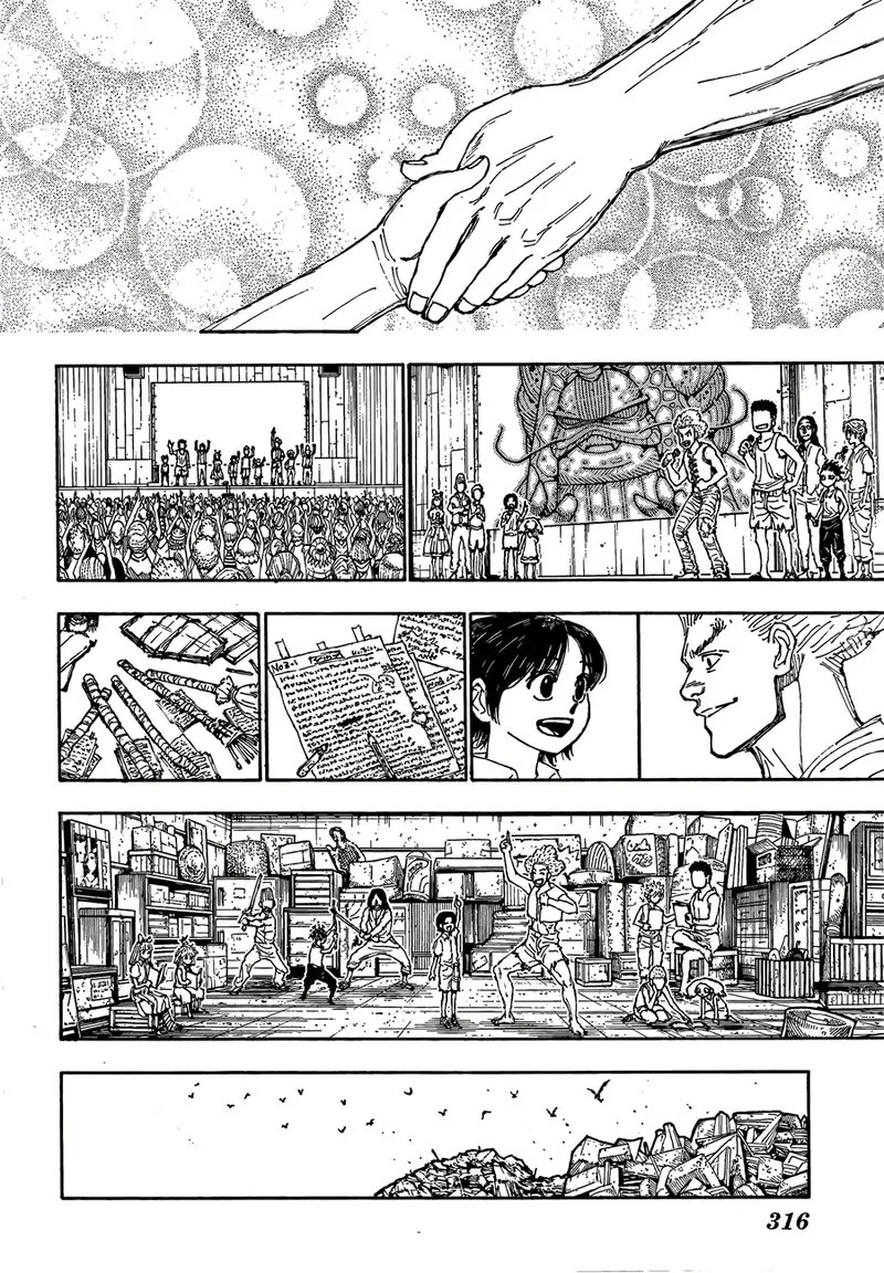 Hunter X Hunter Chapter 396: Formation ② – Page 16