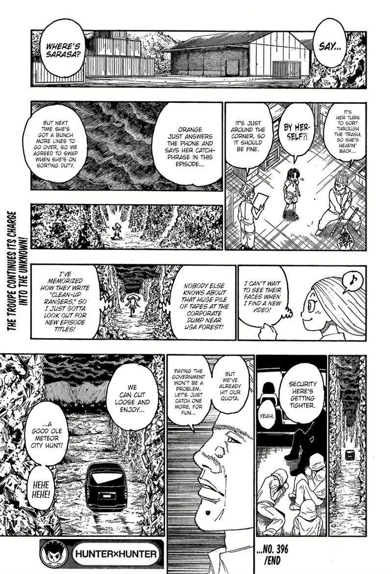 Hunter X Hunter Chapter 396: Formation ② – Page 19