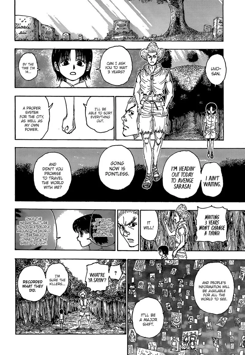 Hunter X Hunter Chapter 397: Formation ③ – Page 14