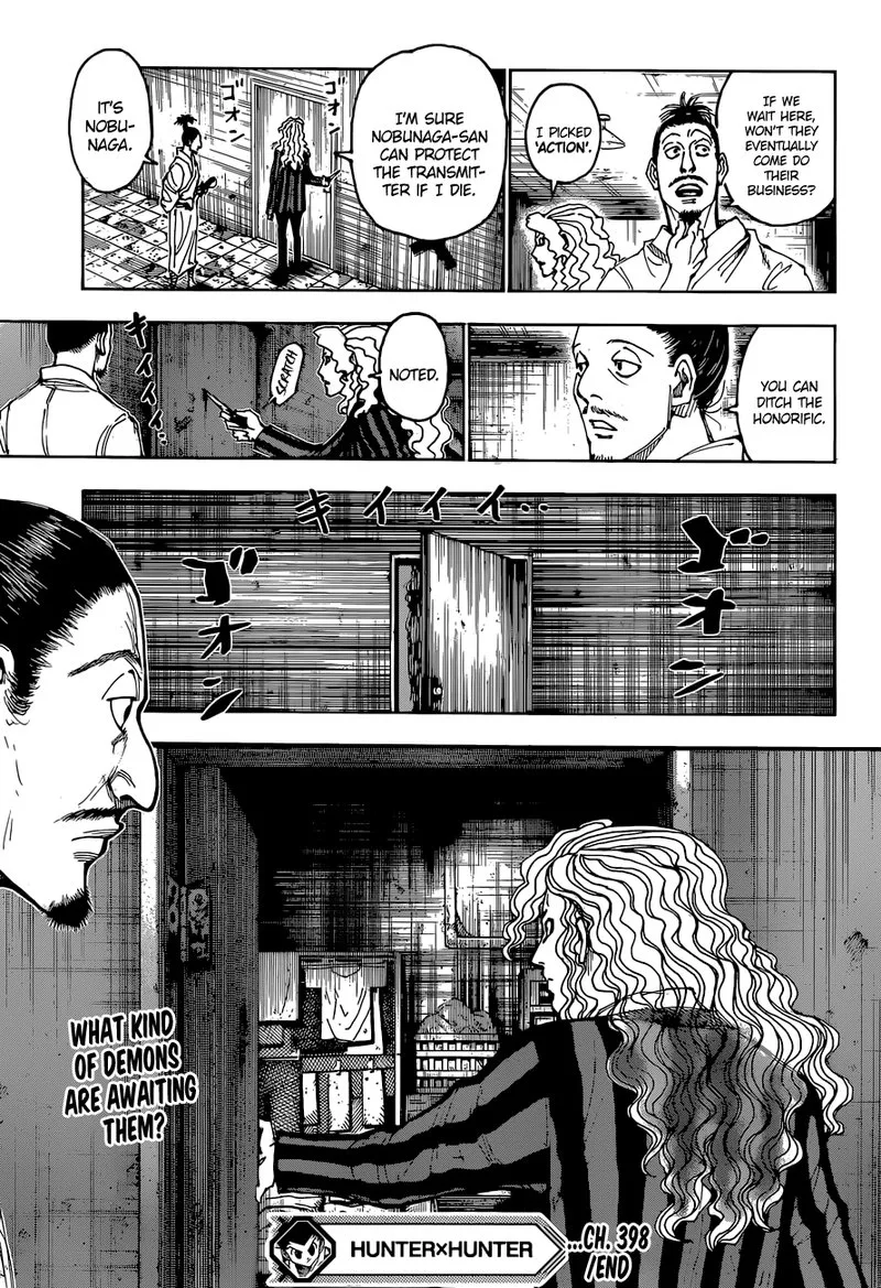 Hunter X Hunter Chapter 398: Search – Page 18