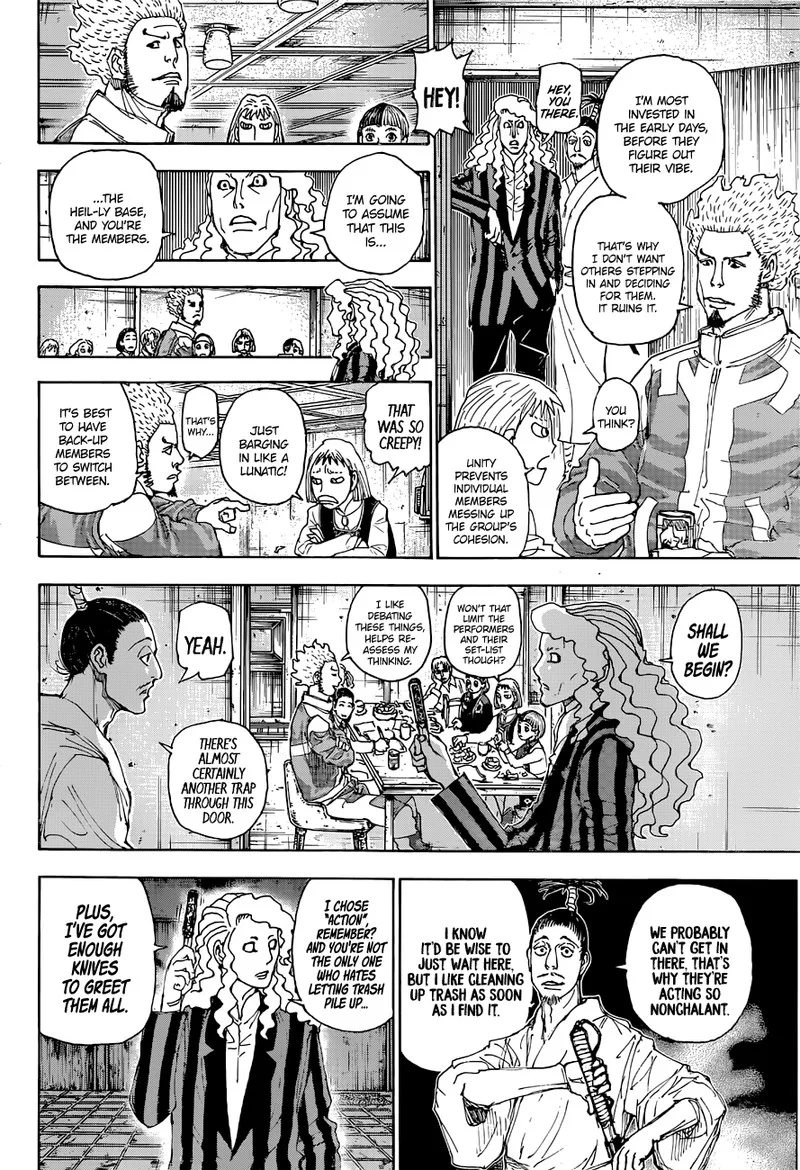 Hunter X Hunter Chapter 399: Eviction – Page 4
