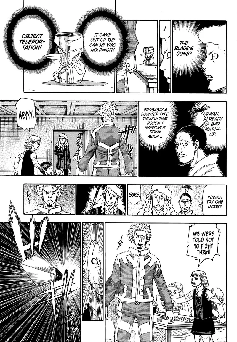 Hunter X Hunter Chapter 399: Eviction – Page 7