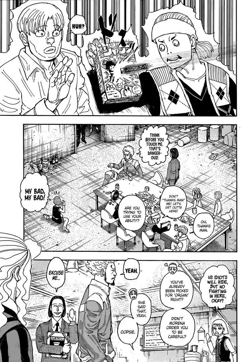 Hunter X Hunter Chapter 399: Eviction – Page 9