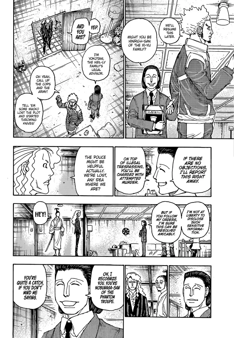 Hunter X Hunter Chapter 399: Eviction – Page 10